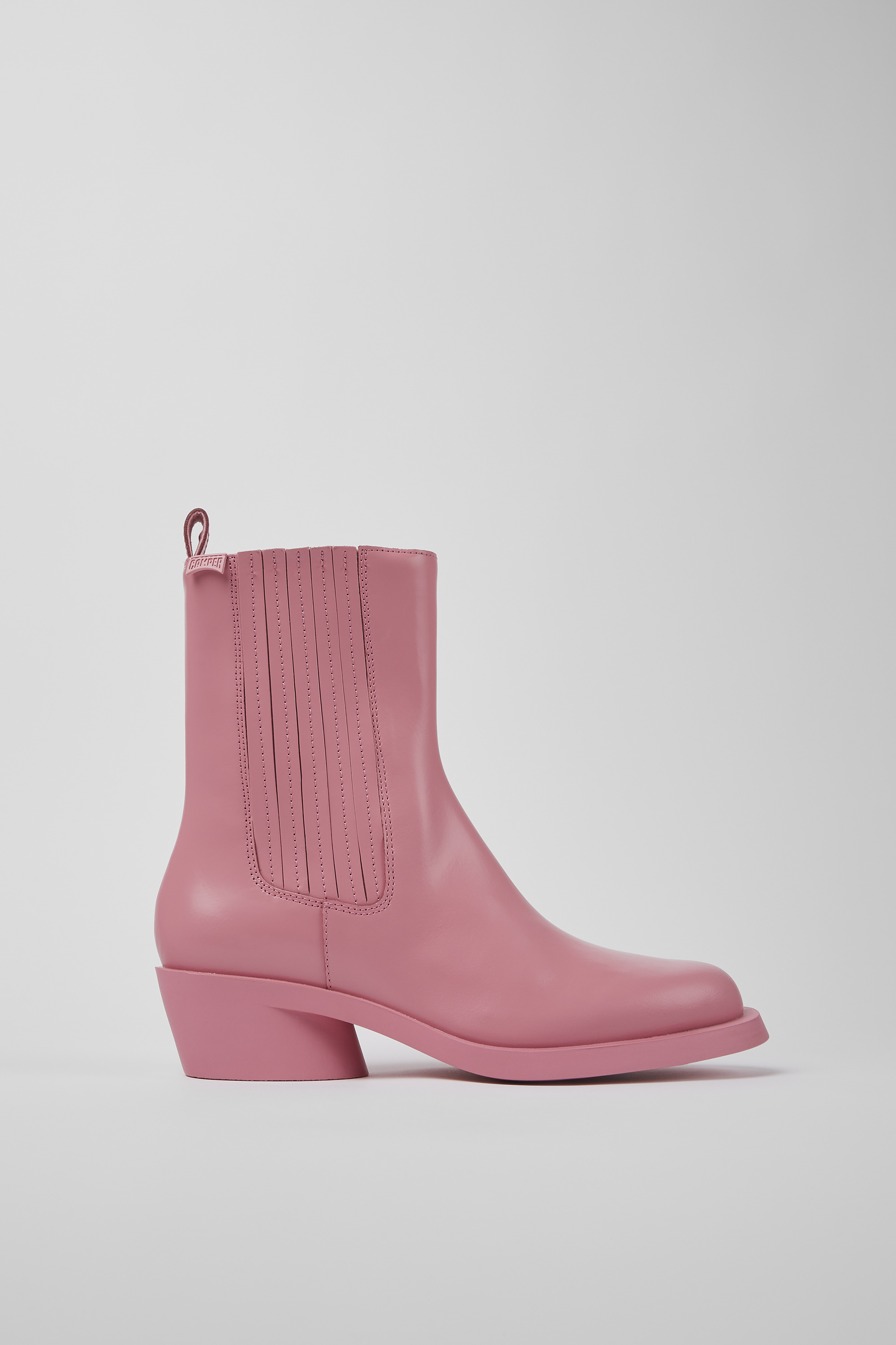 Bonnie - Pink Lederstiefel für Damen