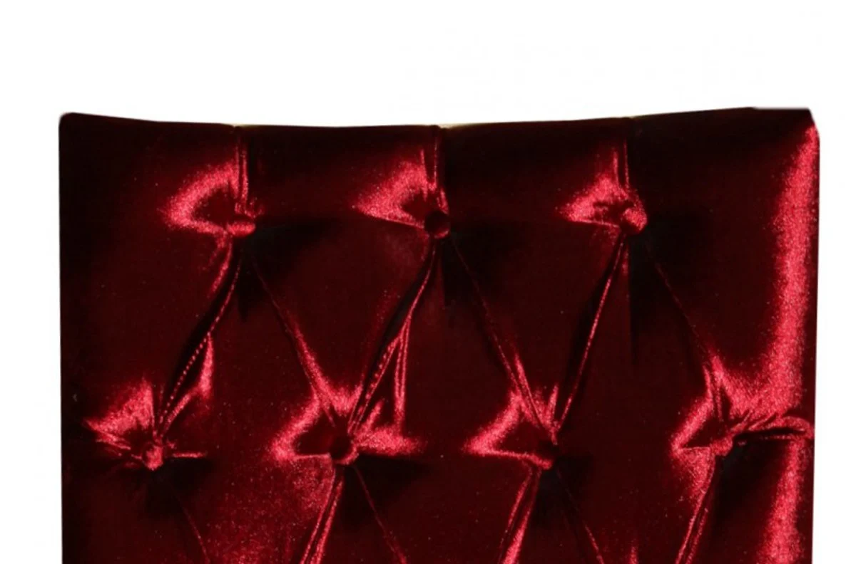 Baroque Dining Room Chair Bordeaux Red / Black - Designer Chair - Luxury Quality