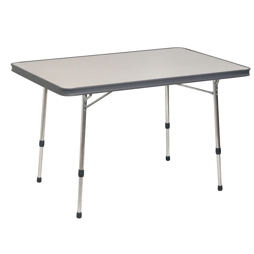 Crespo AL-247 gris - Mesa Plegable Rechteck 110 x 70
