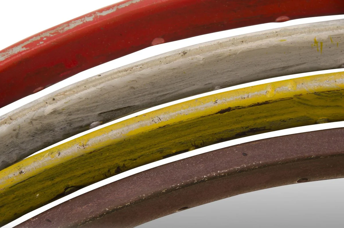 Designer wall mirror diameter 73 cm - designer living room accessories