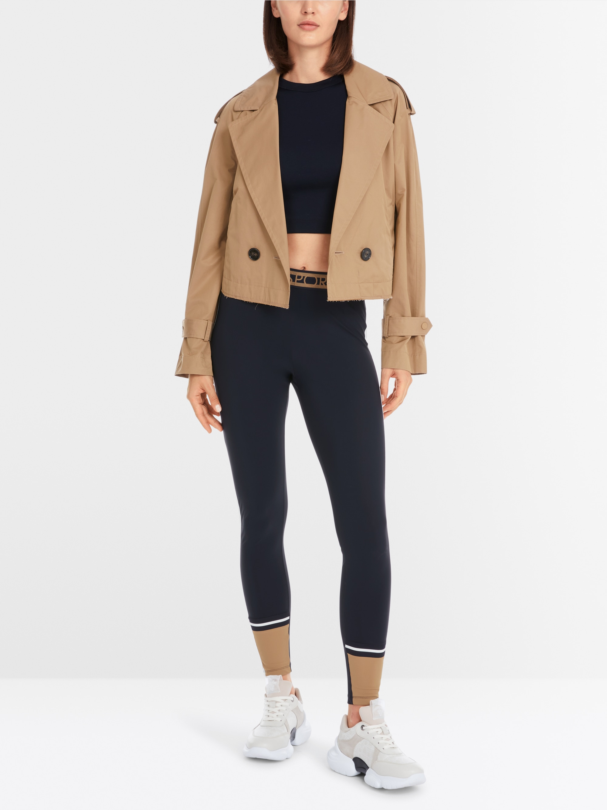 Marc-Cain Leggings mit Besatz – „Rethink Together“