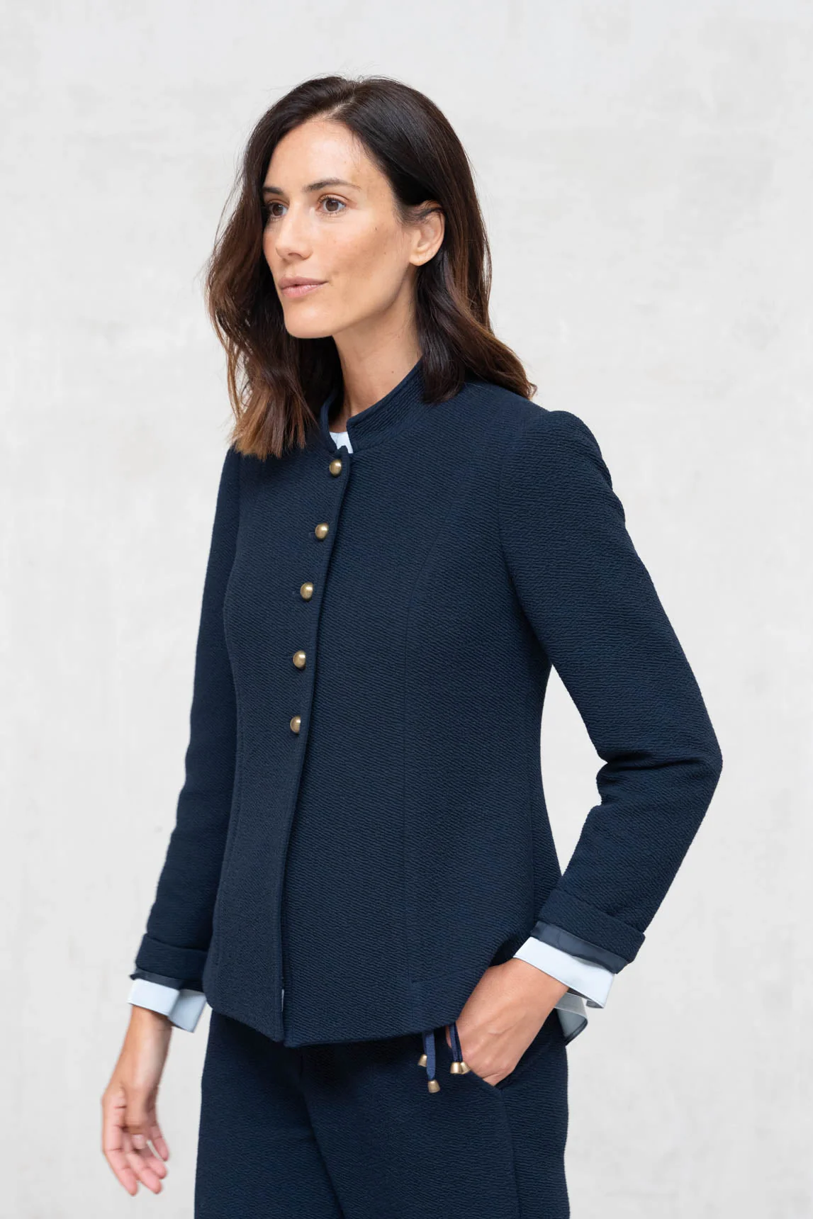 Rivera-Spanien Chaqueta Vietri Marineblau