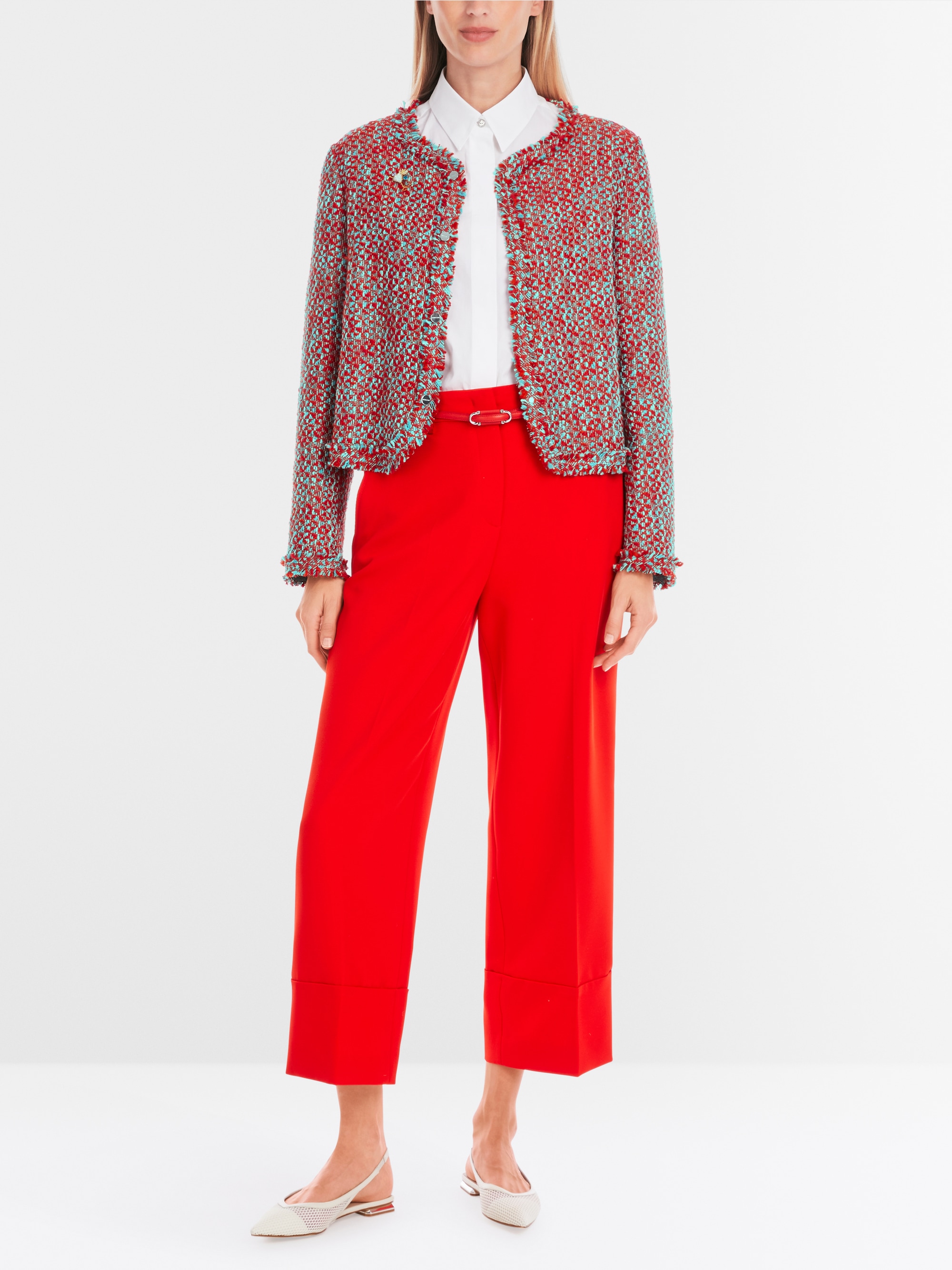 Marc-Cain Bolero in Melee – 100 % Baumwolle