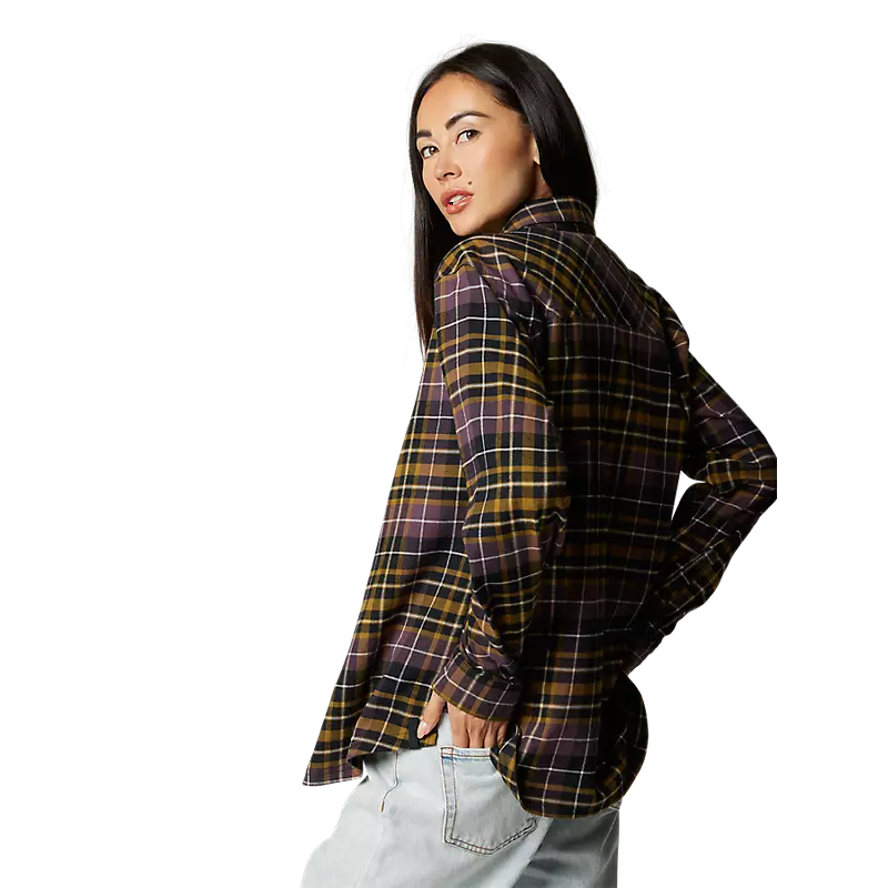 Women's Foxlover Stretch Flannel Shirt