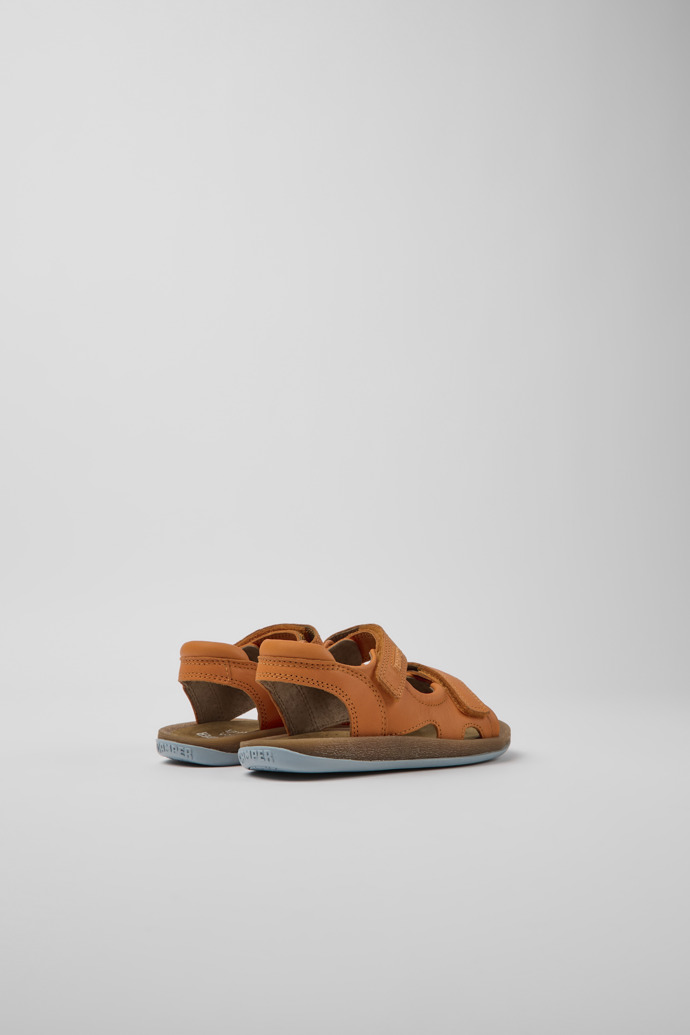 Bicho Orange Leder Sandalen für Jungen