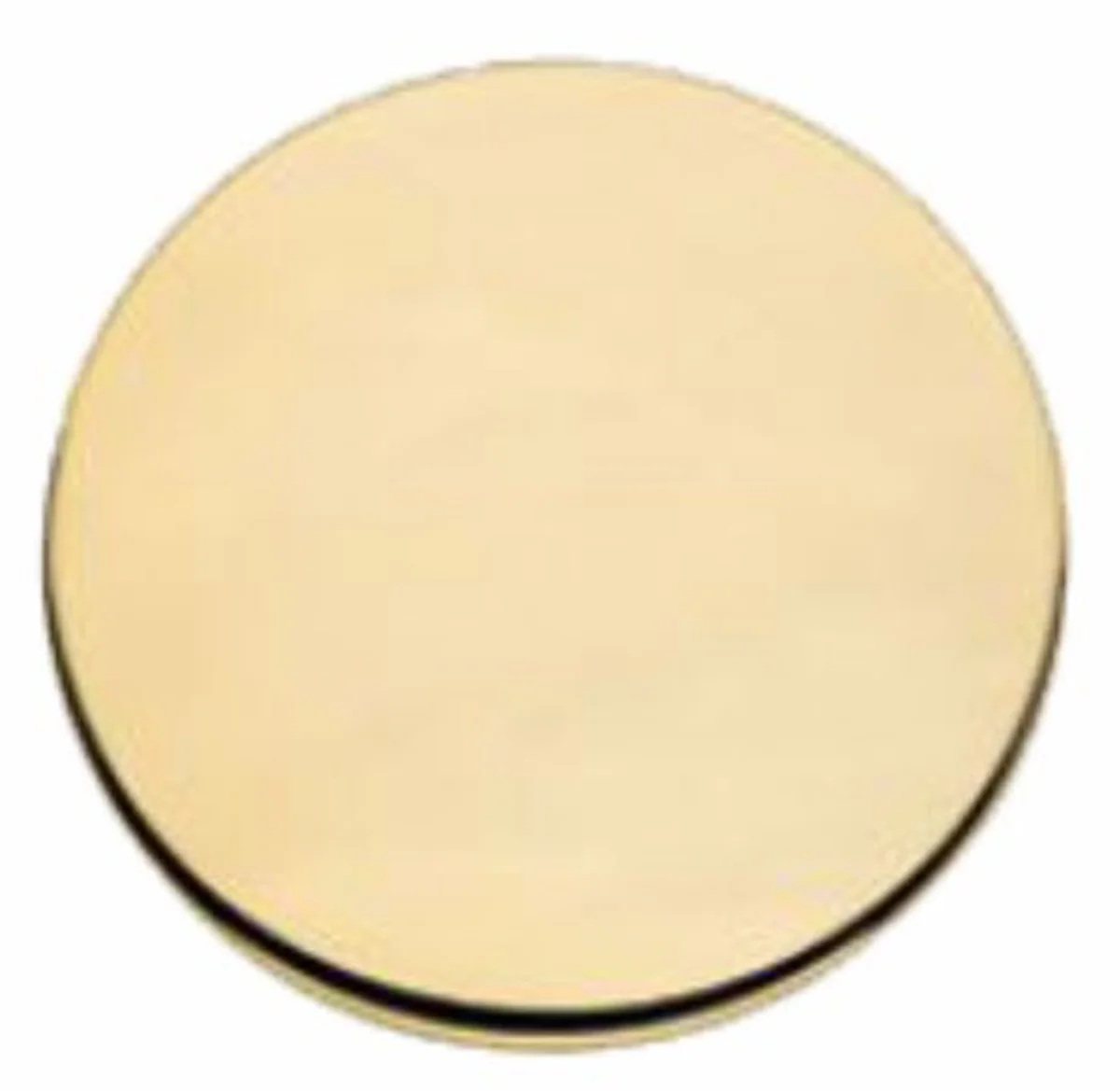 Baroque door handle set 14.2 x H. 5.3 cm - Various colors - 2 magnificent brass door handles with round rosettes - Luxury quality - Made in Italy