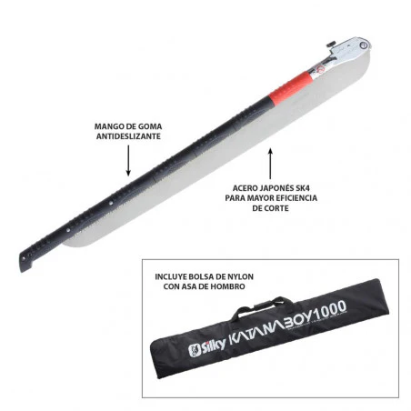 Silky KatanaBoy 1000 - Pruning and bushcraft saw