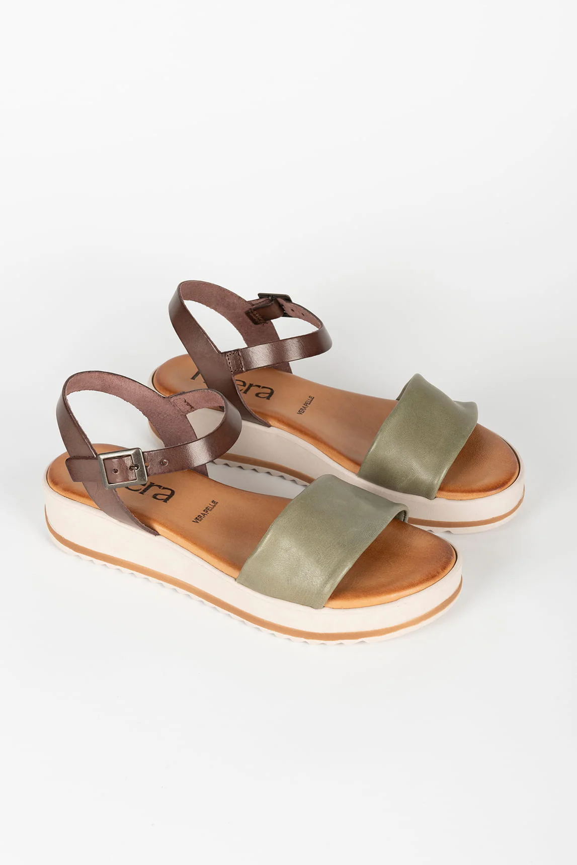 Rivera-Spanien Sandalia Risette grün