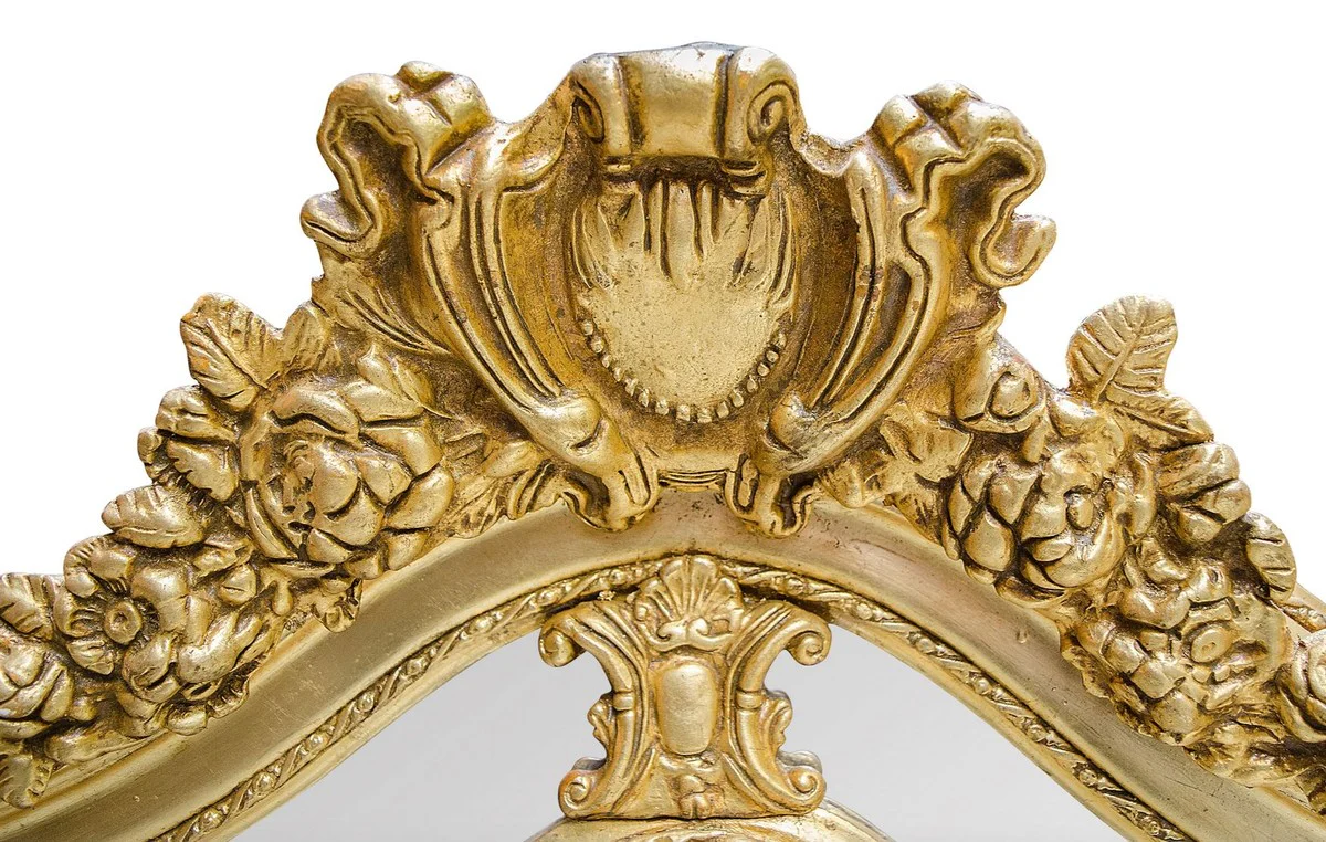 Barockstil Wandspiegel Gold 108 x H. 200 cm - Edel & Prunkvoll