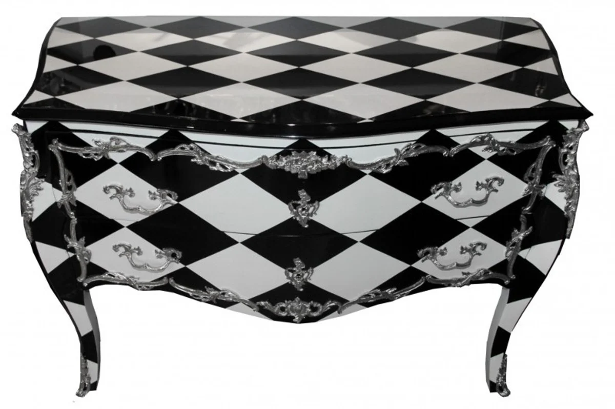 Baroque Dresser Karo Design 130cm Antique Look