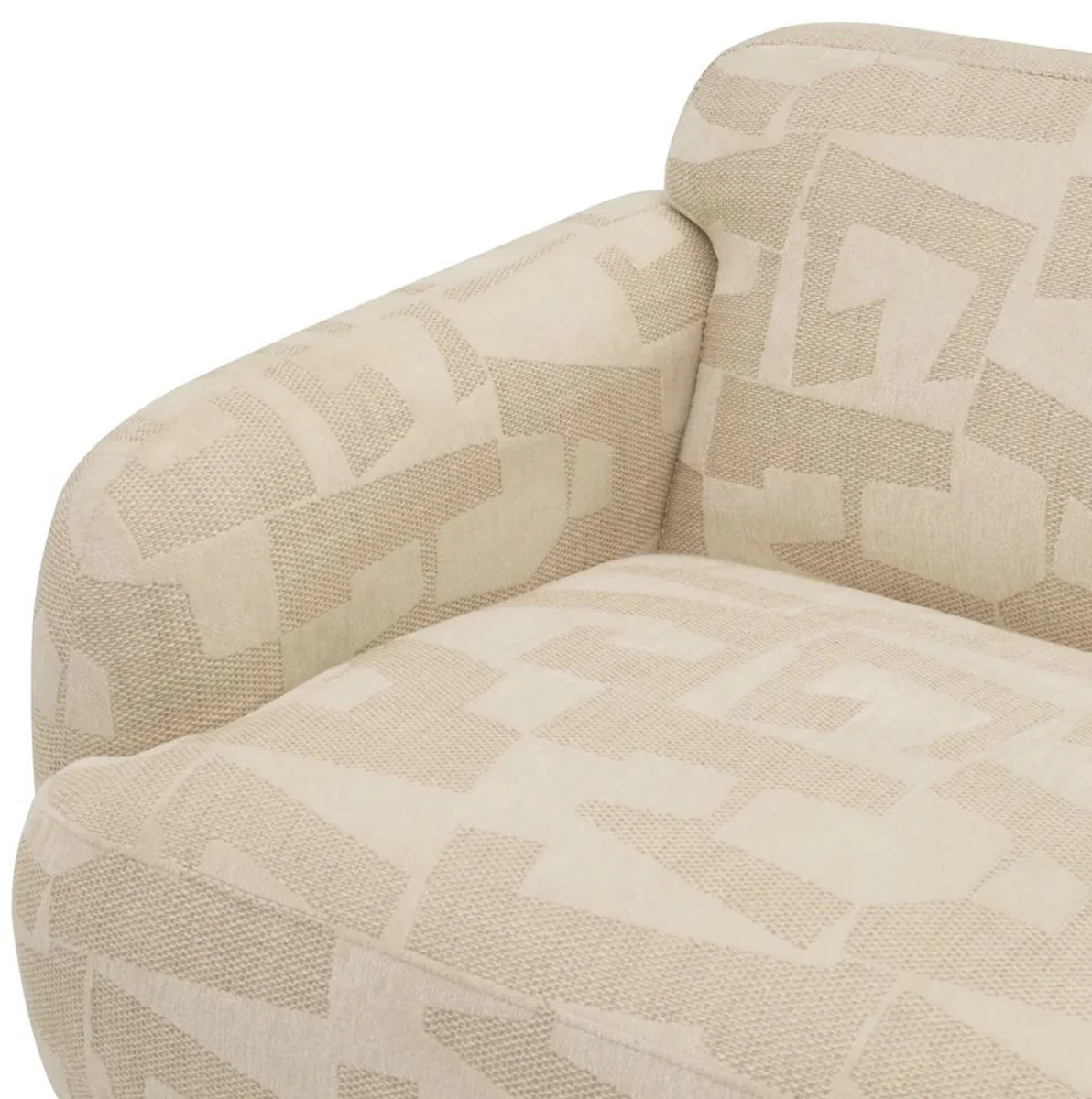 Luxury sofa sand color 220 cm - living room & hotel furniture