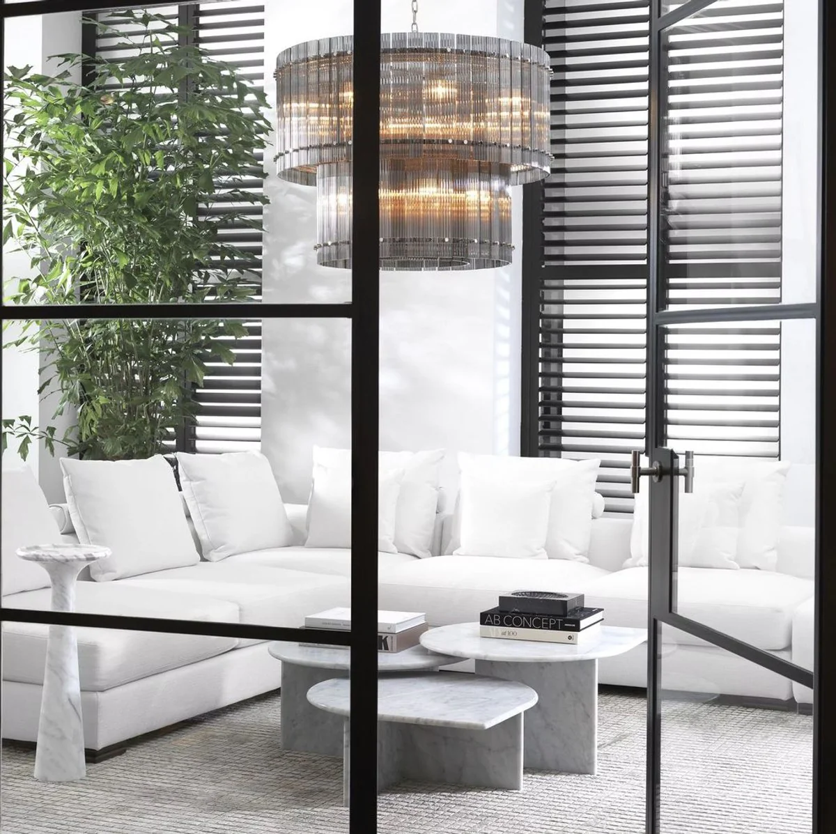 Luxury viscose carpet gray 300 x 400 cm - handwoven living room & hotel carpet - living room decoration accessories - luxury quality