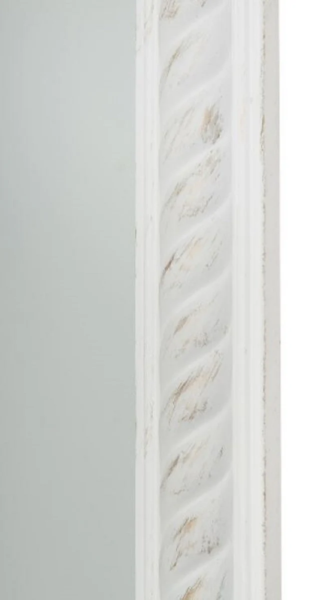 Baroque wall mirror antique white / gold 52 x H. 62 cm - Baroque mirror