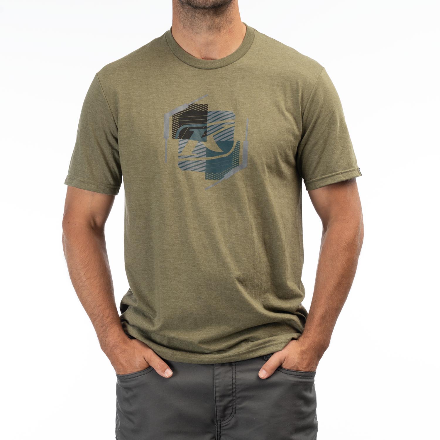 K Shield Crest Triblend Tee
