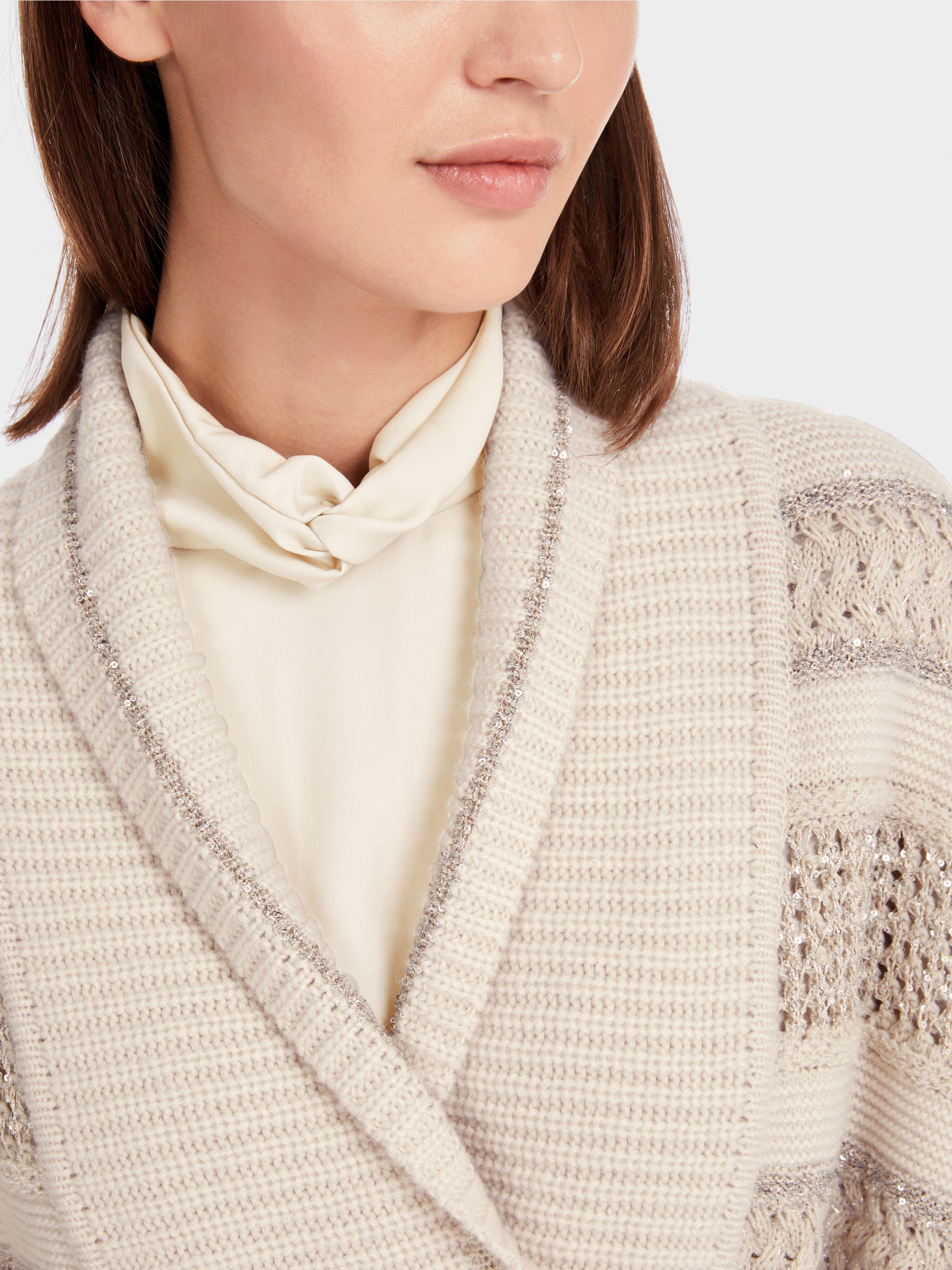 Marc-Cain Gilet – gestrickt in Deutschland