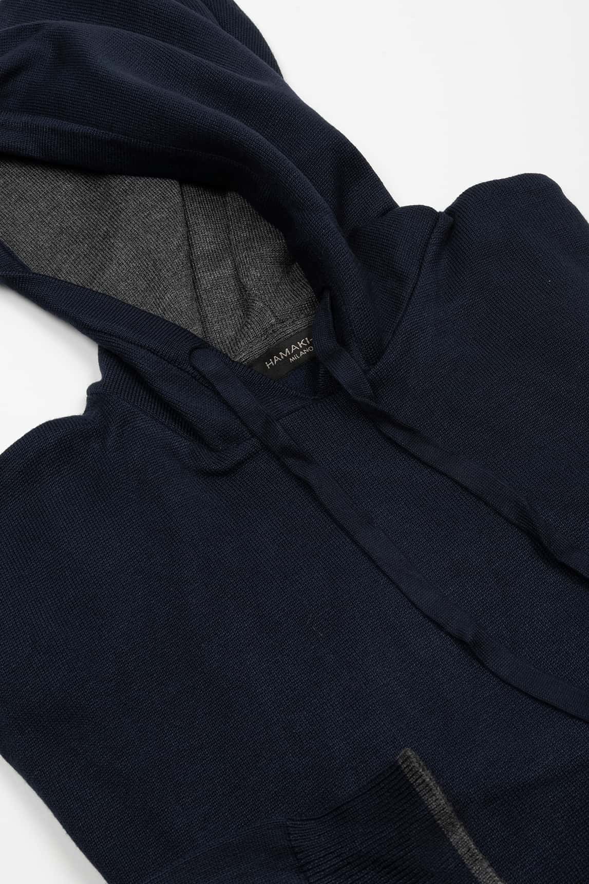 Rivera-Spanien Jersey Hamaki-Ho Capucha Marino