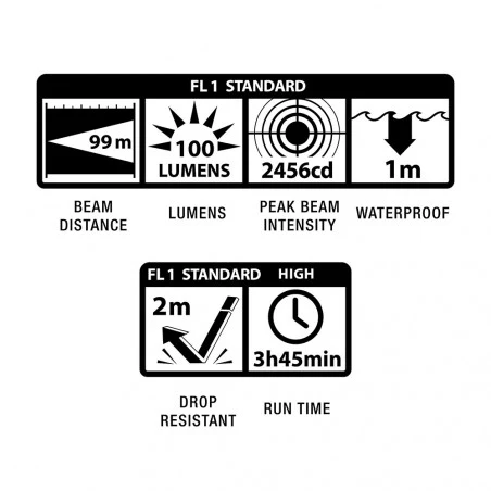 Maglite® Minimag Led 2 AAA black - Pocket flashlight