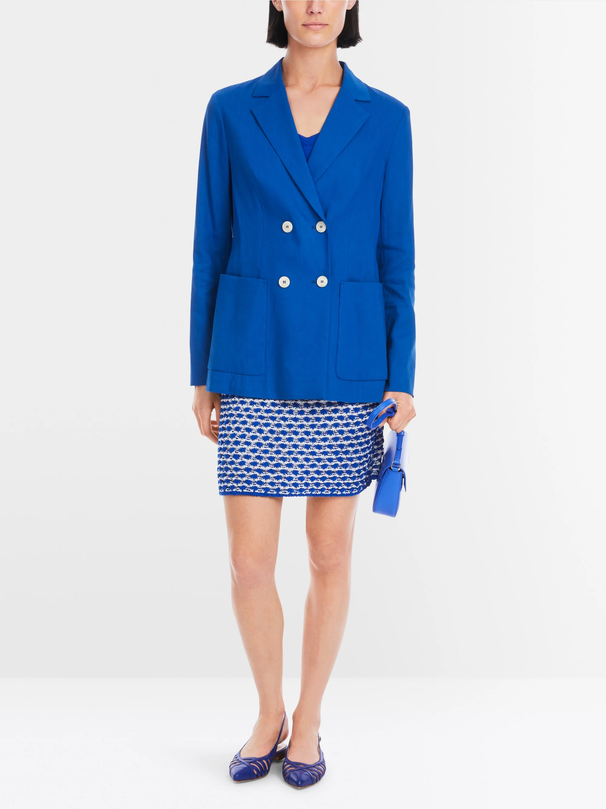 Marc-Cain Blazer aus Leinenmischung