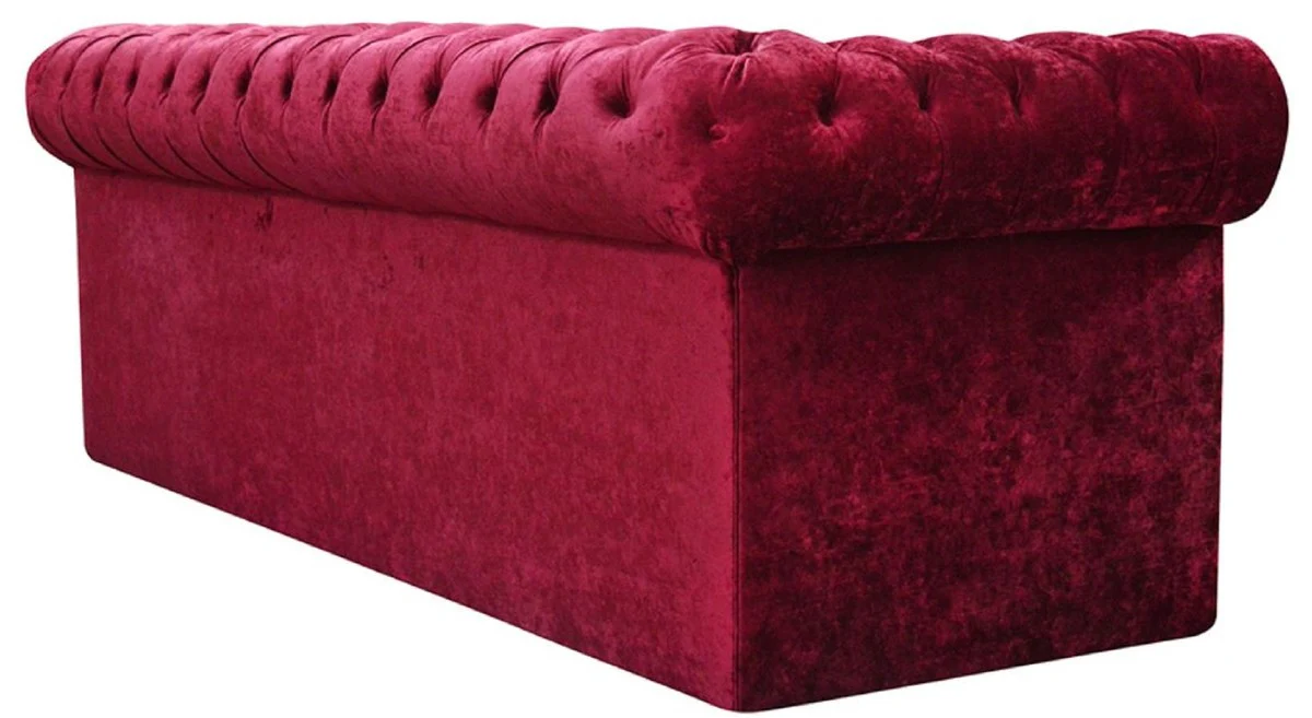 Luxury Chesterfield velvet sofa 235 x 93 x H. 84 cm - Various colors - Chesterfield furniture