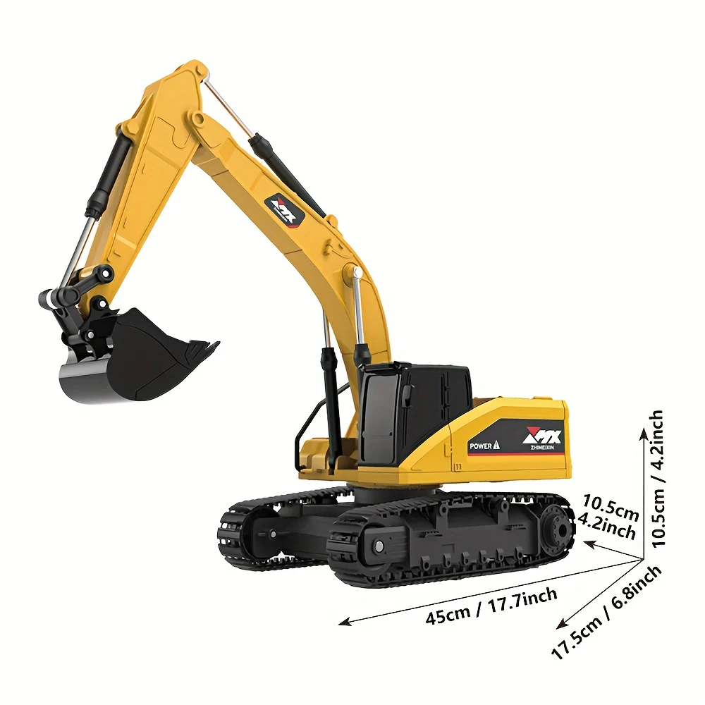 Ferngesteuerter Bagger: Simulatives Elektrotechnikfahrzeug – perfektes Ausgrabungsspielzeug für Jungen und Kinder!