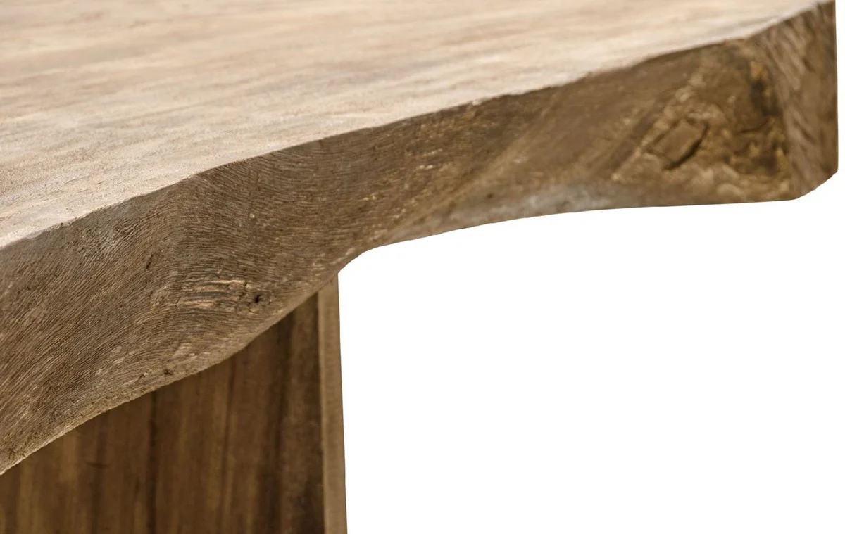 Country style dining table natural colors 300 cm - Huge rustic solid wood kitchen table - Rustic dining room furniture - Solid wood dining room furniture - Country style dining room furniture