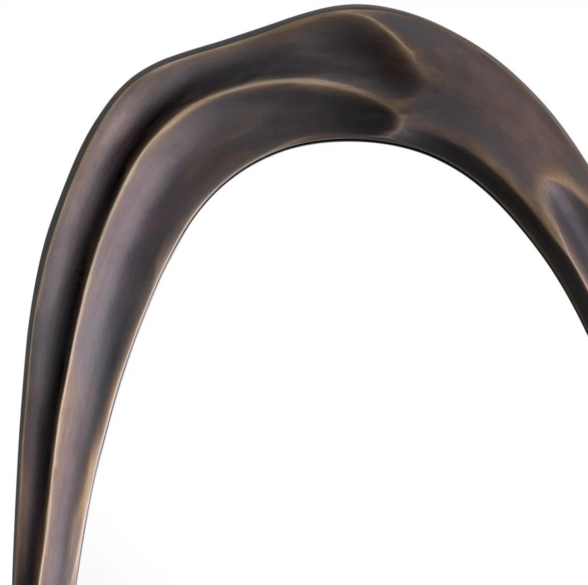 Luxury wall mirror bronze 54 x 4 x H. 107 cm - aluminum living room mirror - bedroom mirror - cloakroom mirror - luxury furniture - luxury interior