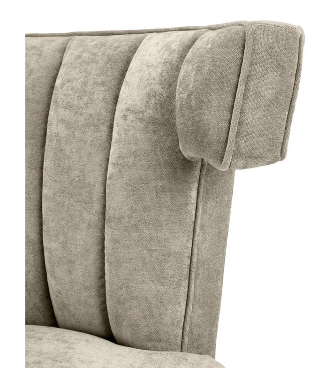 Luxury armchair gray black - designer furniture