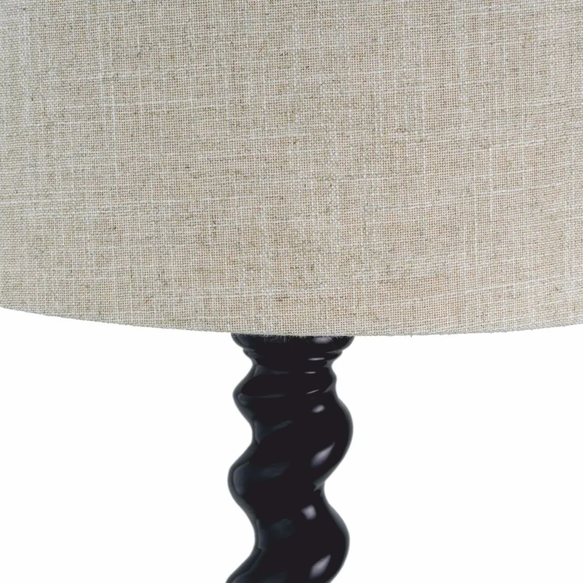 Luxury table lamp black / beige H. 81 cm - desk lamp