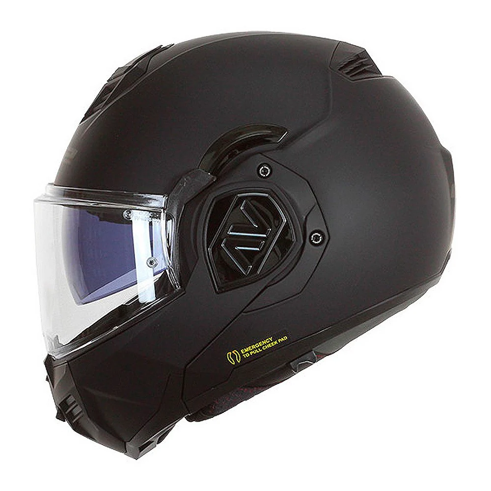 CASCO MODULAR LS2 FF906 ADVANT SOLID NEGRO MATE