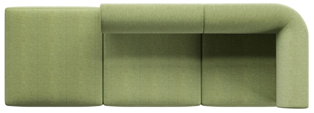 Luxury Sofa Right Side Green 270 cm - Modular Living Room Sofa - Luxury Living Room Furniture