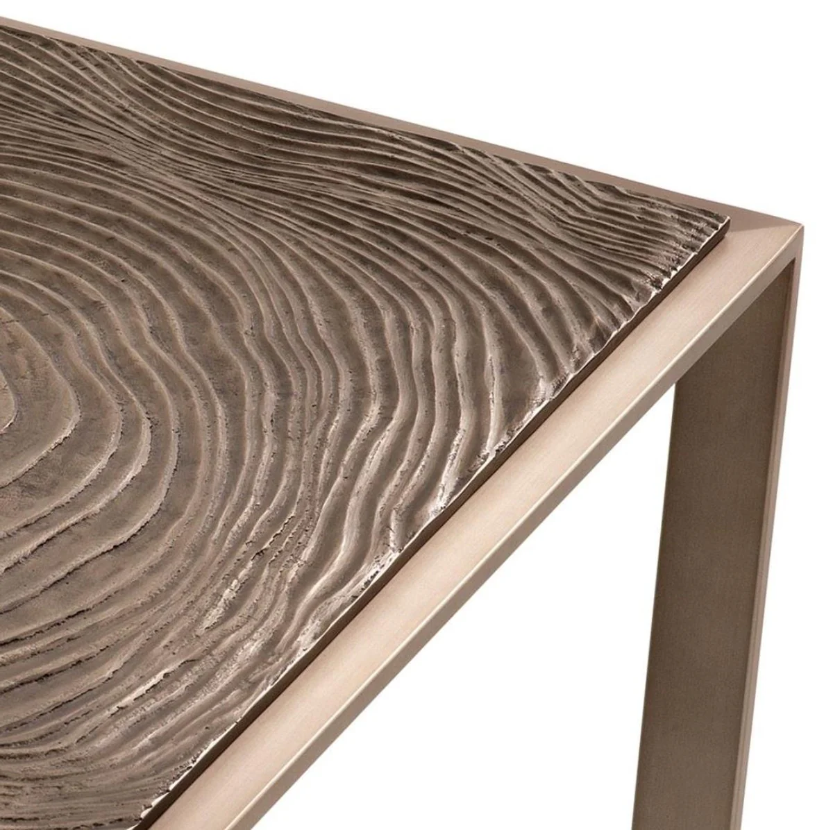 Luxury side table pink bronze 56 x 56 x H. 55.5 cm - Hotel Furniture