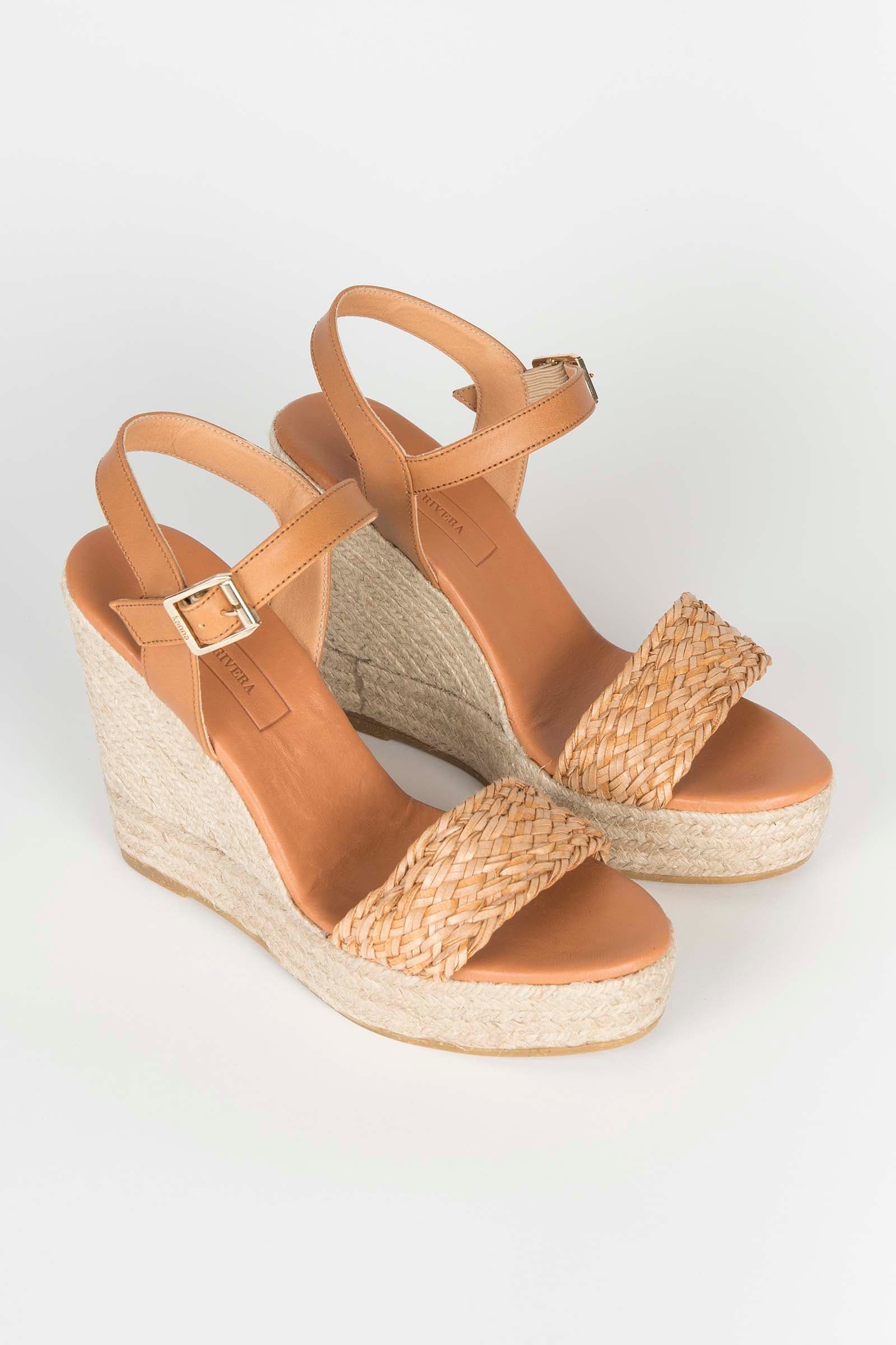 Rivera-Spanien Sandalia Vanessa Camel