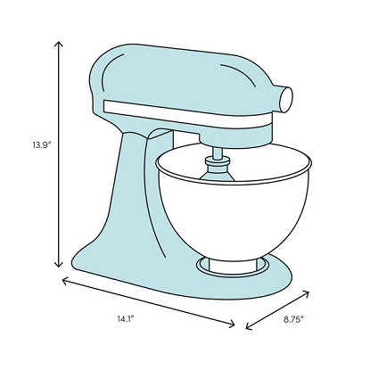 KitchenAid Classic Serie 10 Geschwindigkeit 4.5 Qt. Standmixer