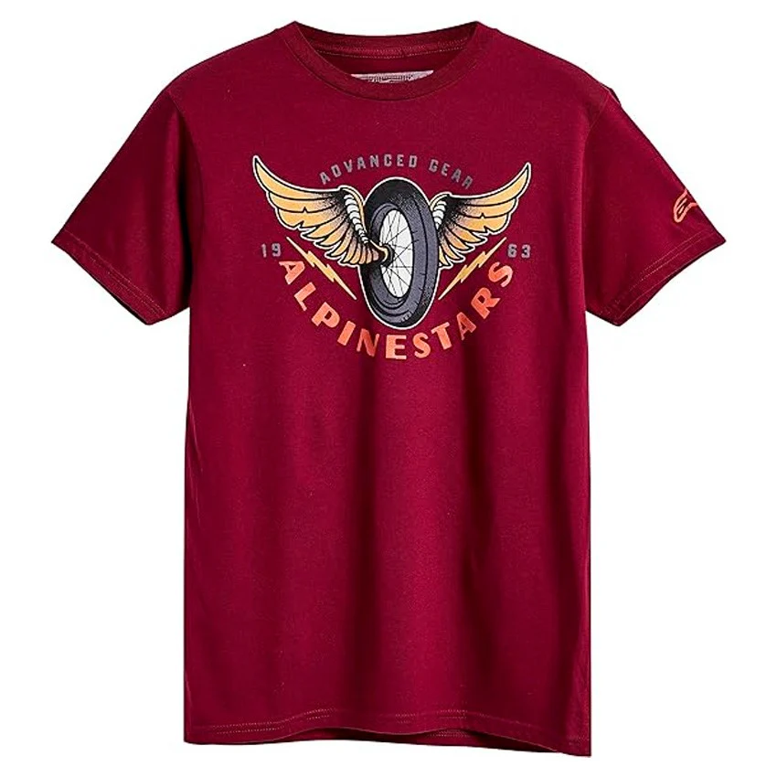 CAMISETA ALPINESTARS FLYER GRANATE
