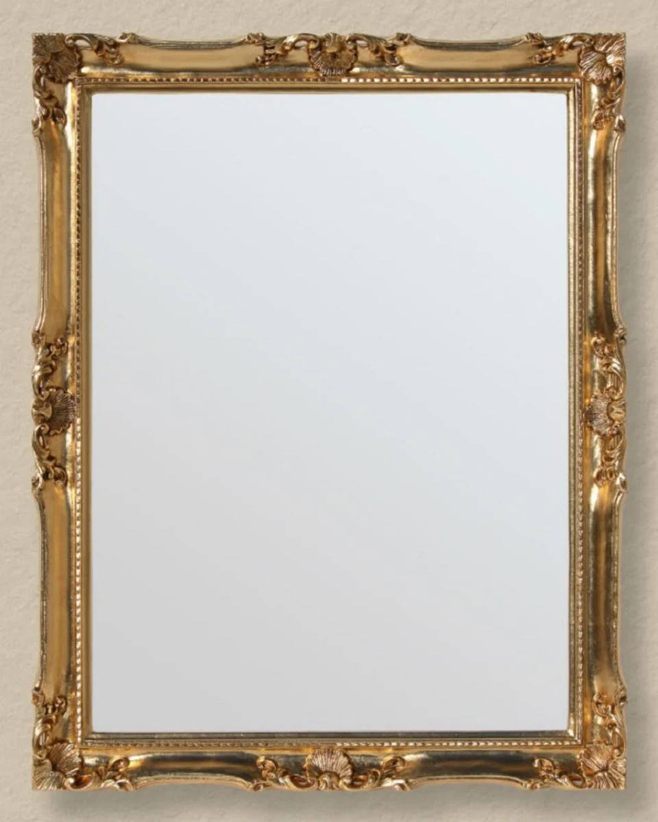 Luxury Baroque wall mirror gold - Magnificent mirror in Baroque style - Baroque wardrobe mirror - Luxury quality - Made in Italy