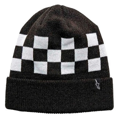 GORRO ALPINESTARS CHECKED NEGRO / BLANCO
