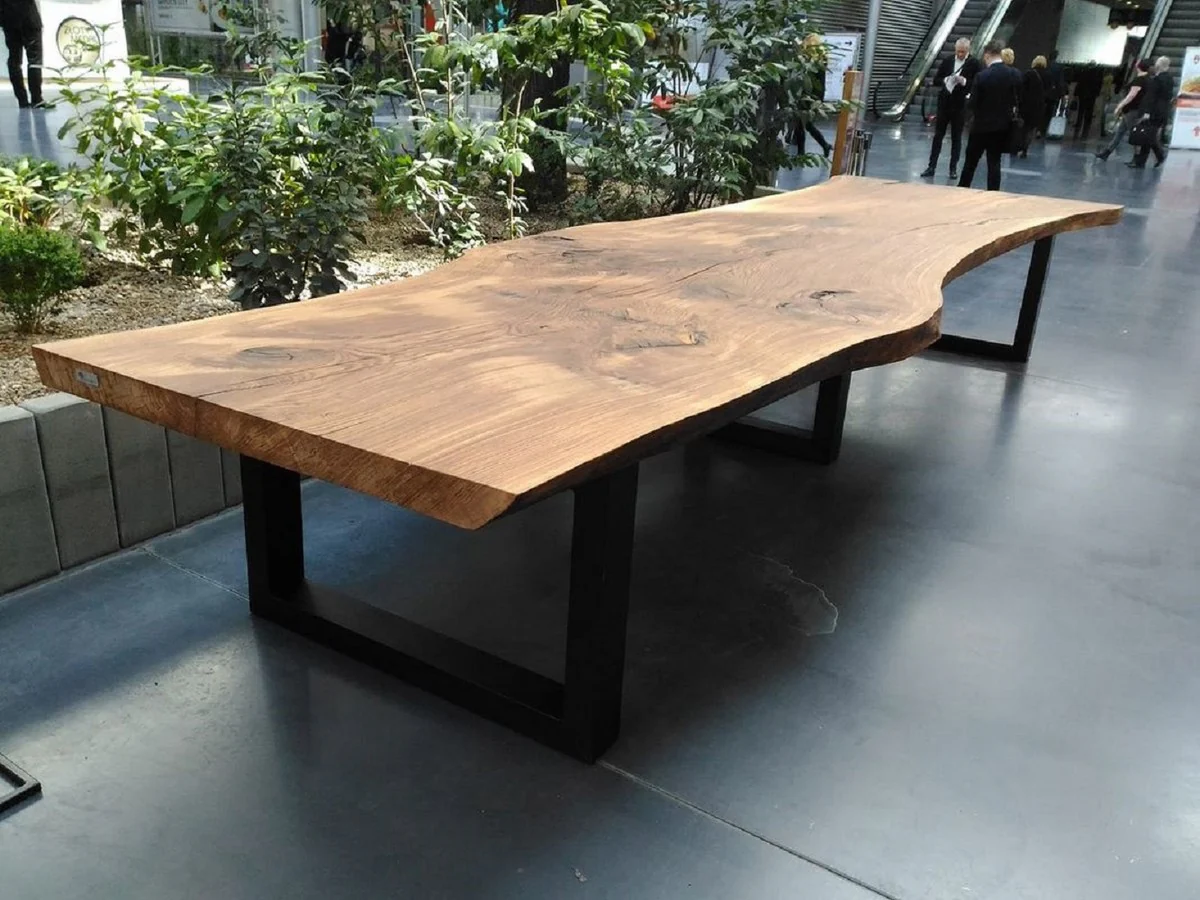 Luxury conference table brown / black 460 cm