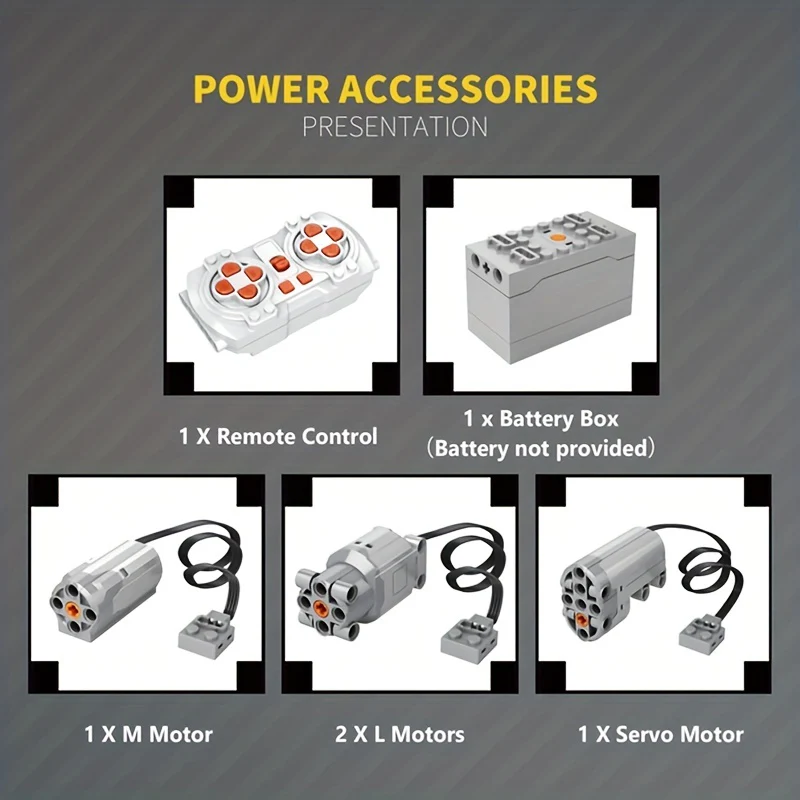722-teiliges Bausteinset für technische Gabelstaplermodelle – Doppelferngesteuerter Bulldozer, Bagger und Auto – perfektes Dekompressionsgeschenk für Erwachsene!