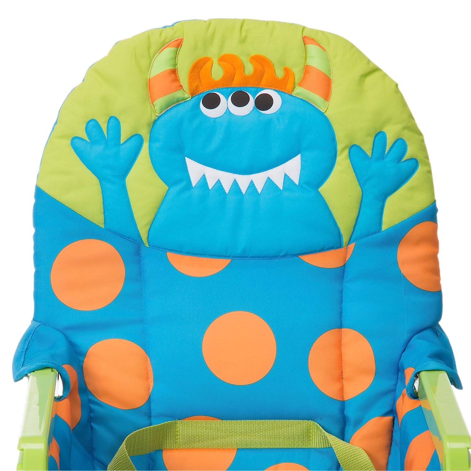 Simple Fold Deluxe Hochstuhl mit 3-Positionen-Tablett (Monster Syd)