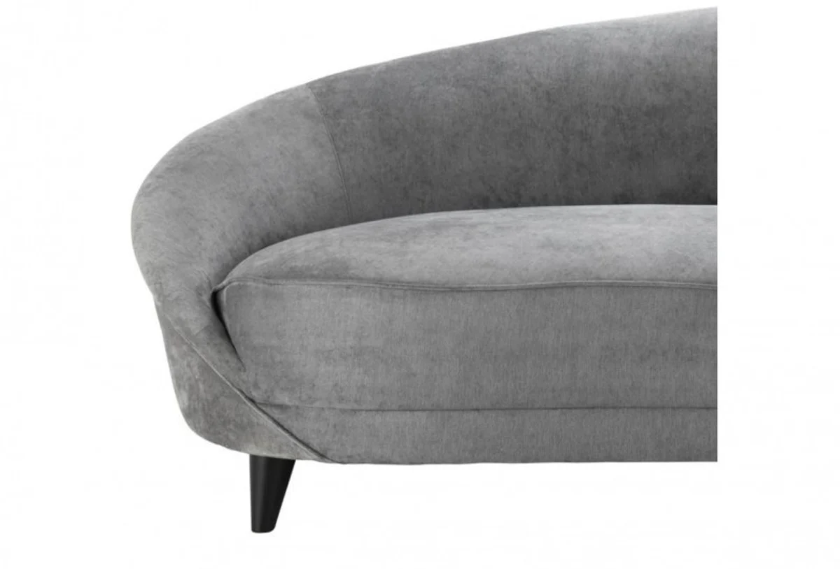Luxury sofa light gray curved - luxury hotel furniture