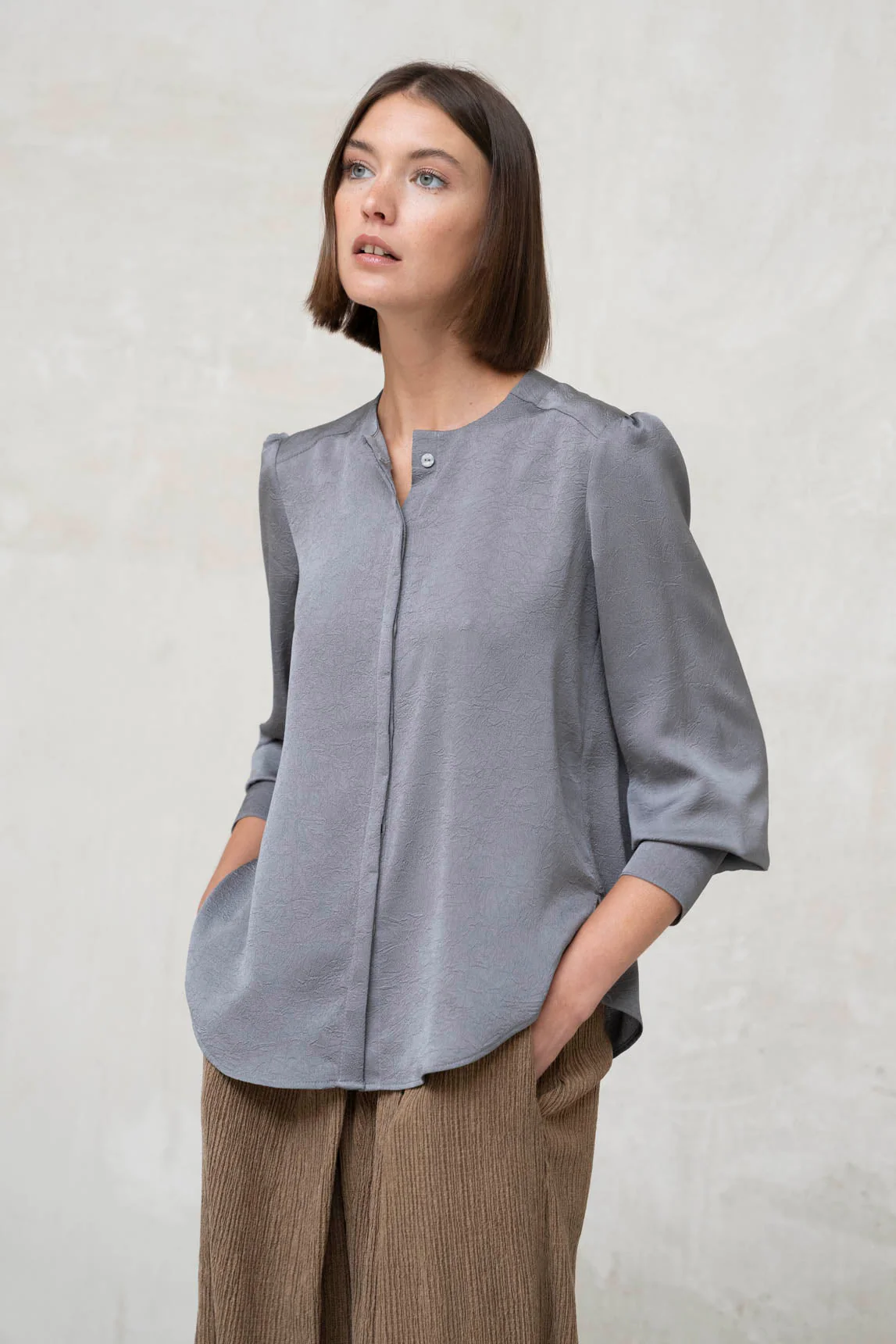 Rivera-Spain Bluse Fermo gris