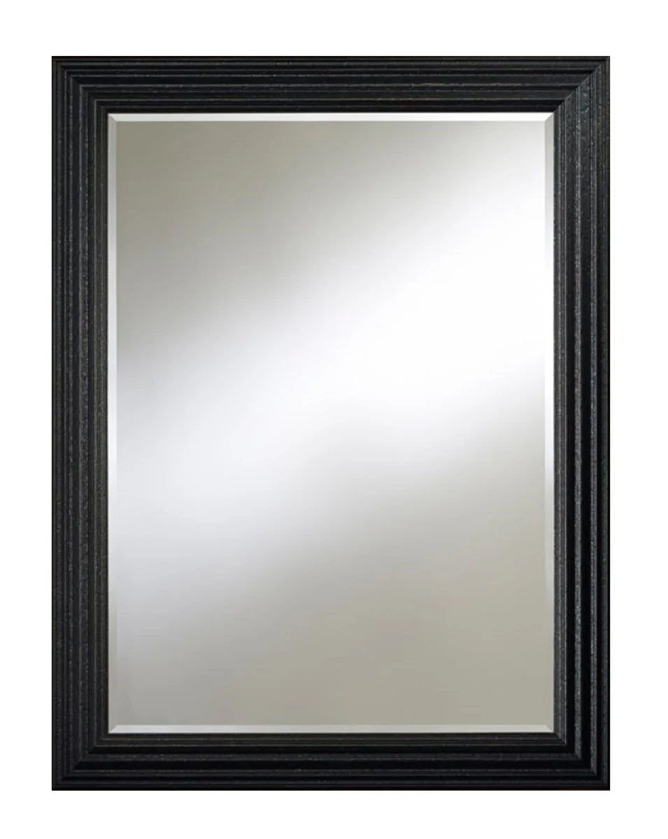 Baroque wall mirror black 93 x H. 122 cm - Baroque style living room furniture