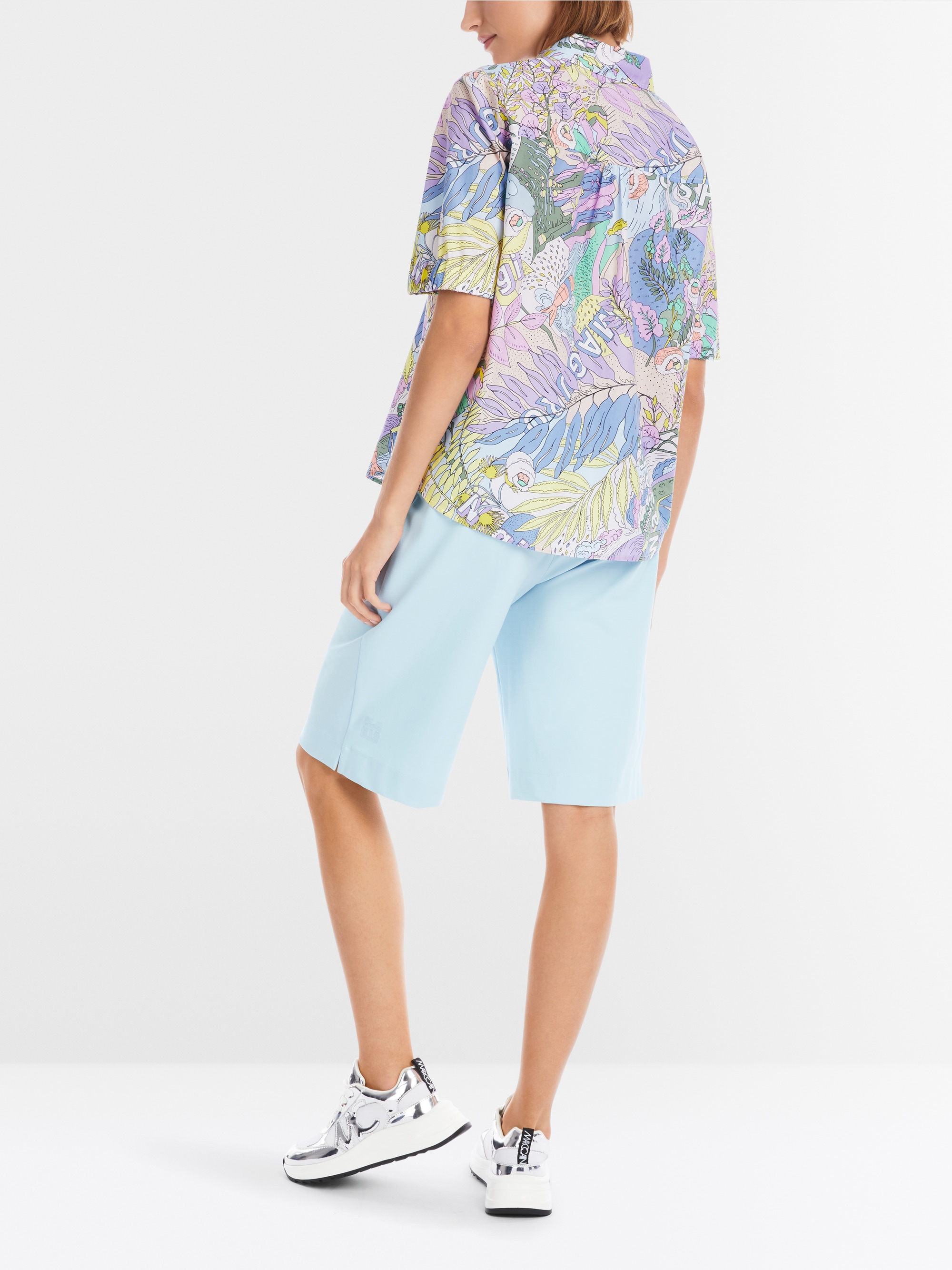 Marc-Cain Rethink Together bedruckte Bluse