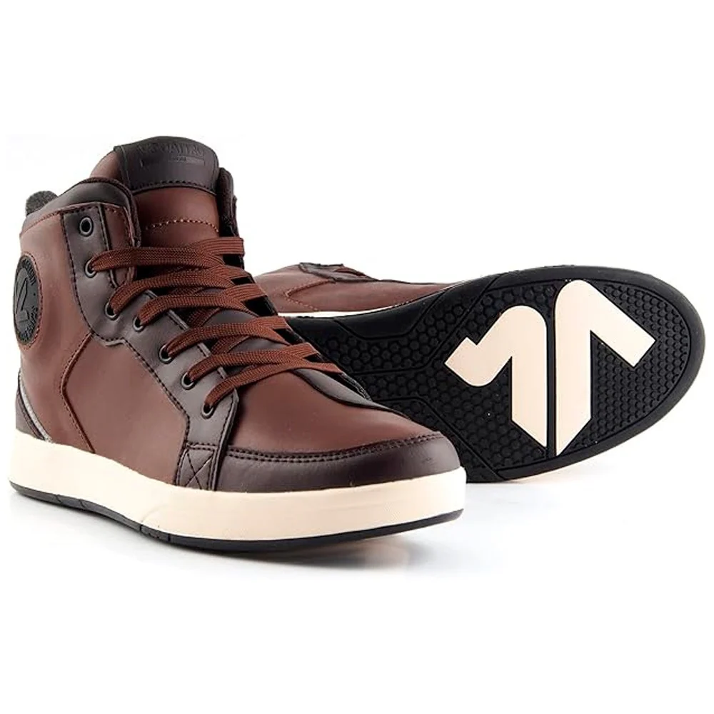 VQUATTRO TWIN BROWN SPORTS SHOES