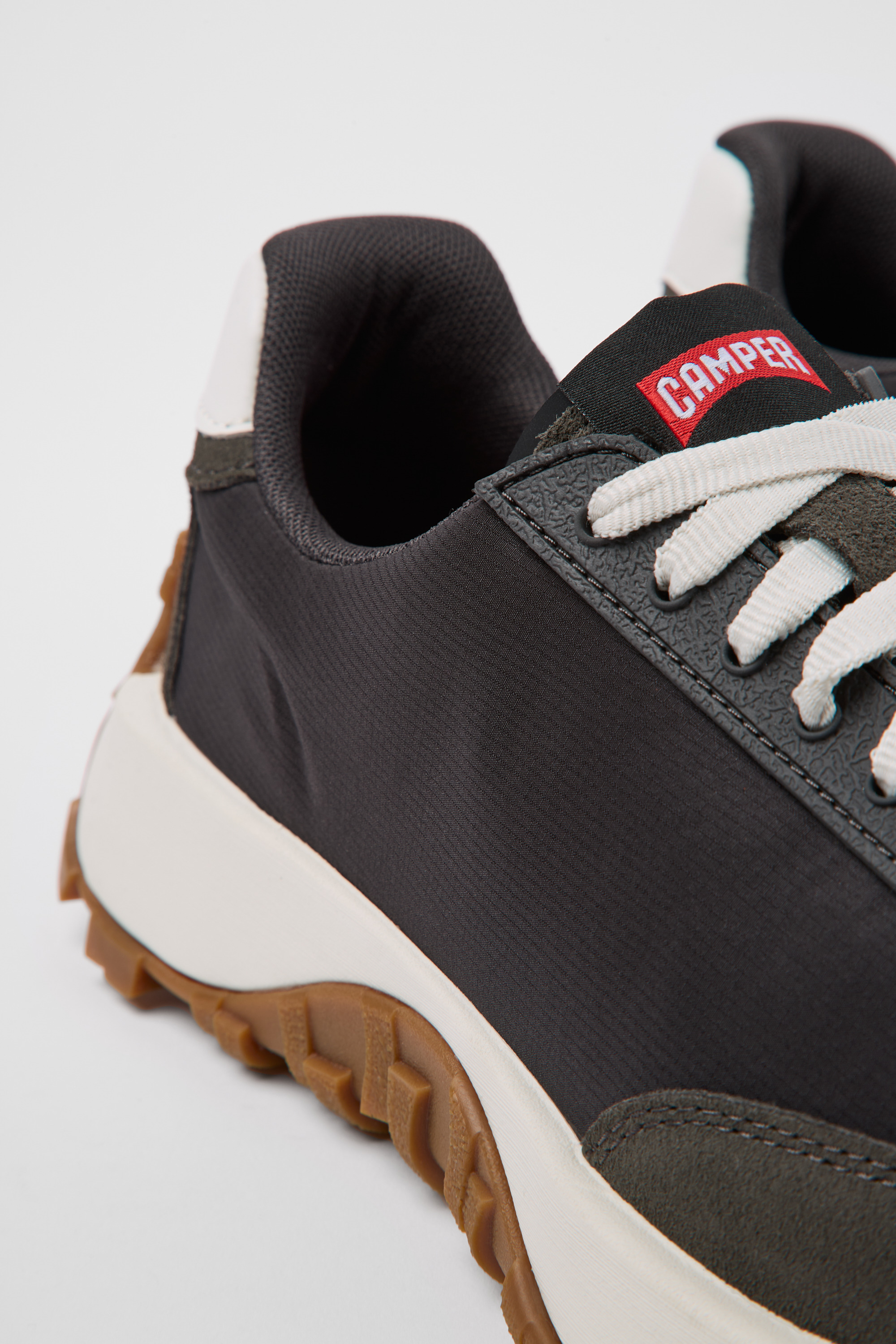 Drift Trail VIBRAM - Schwarz recyceltes PET und Nubuck Turnschuhe für Herren