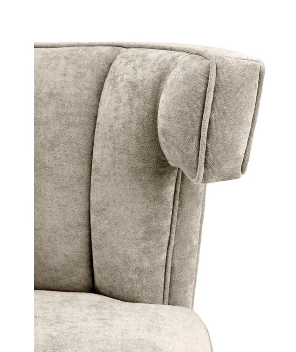 Luxury dining room chair gray black - designer furniture