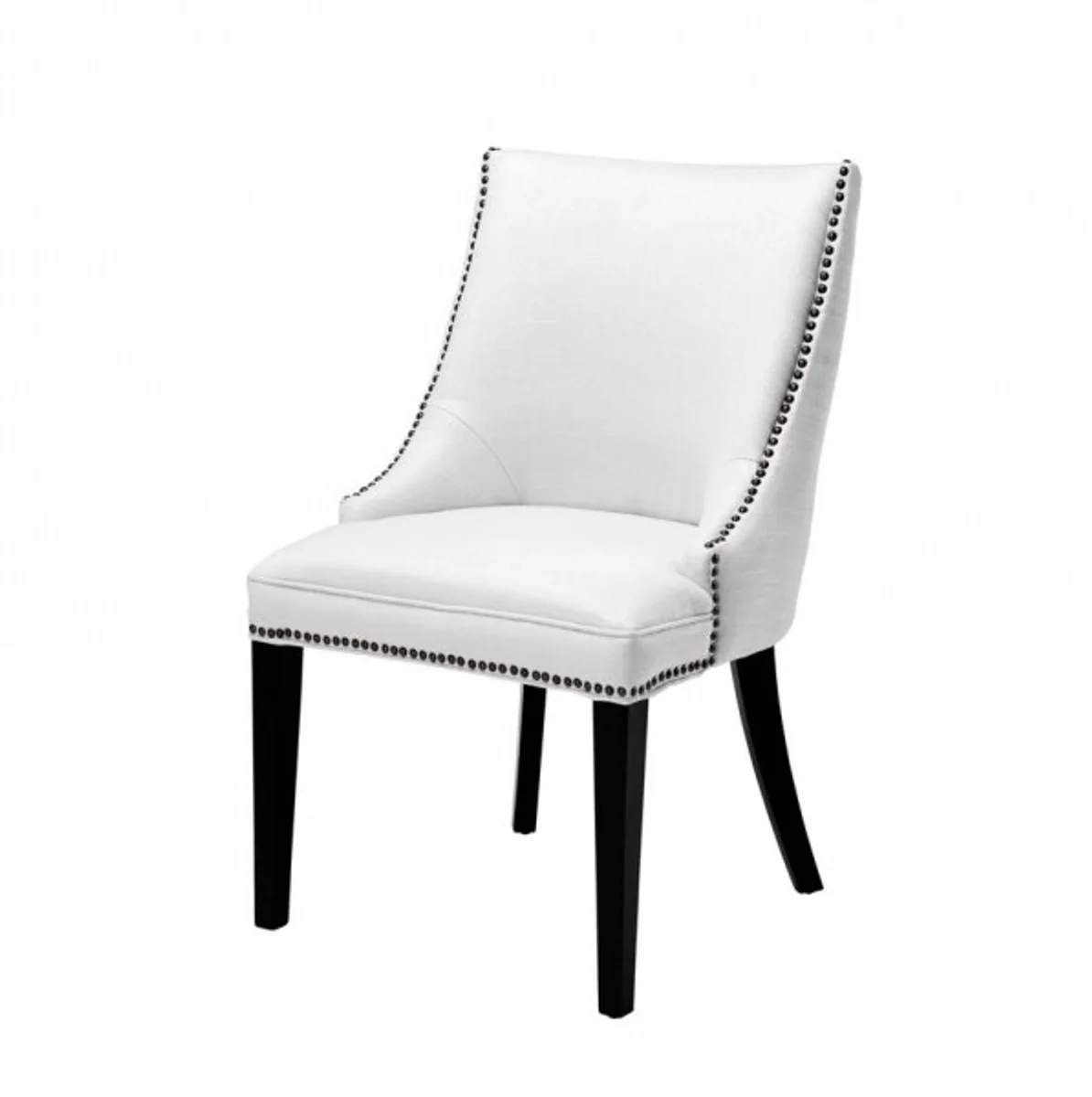 Luxury Birch Wood Dining Chair Cream - Luxury Hotel Furniture