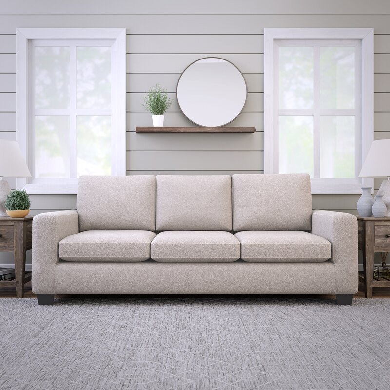 Kane 83 Square Arm Sofa mit reversiblen Kissen