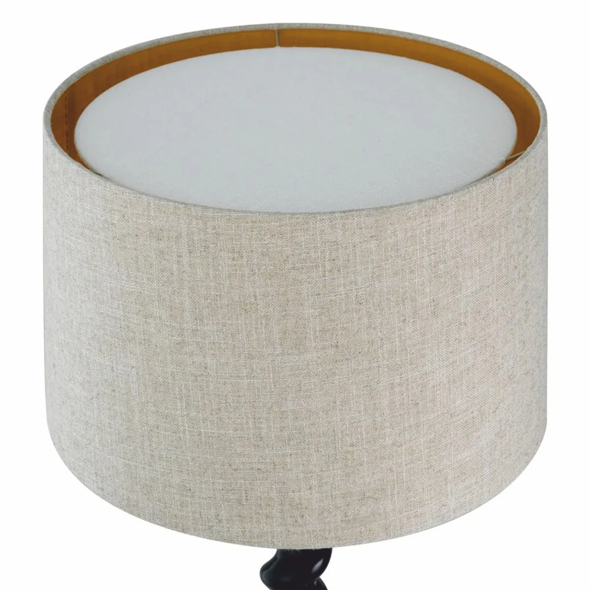 Luxury table lamp black / beige H. 81 cm - desk lamp