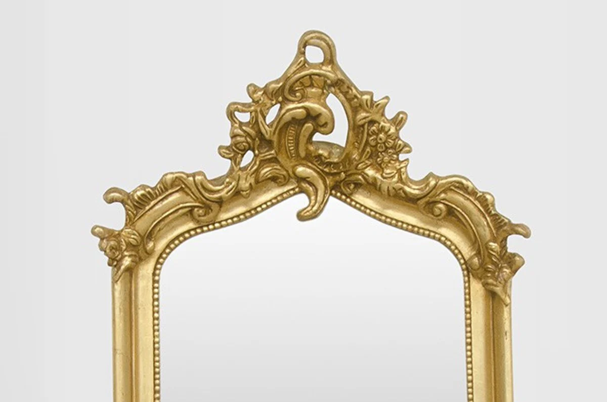 Baroque mirror gold 115 x 48 cm